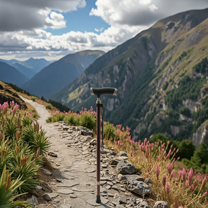 Portable Elderly Luxury <strong>Folding</strong> Retractable Cane Aluminum <strong>Walking</strong> <strong>Stick</strong> Lightweight <strong>Walking</strong> Cane Disability Aids - Product Image 6