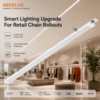 Modul Retrofit Trunking LED DALI2 Dimmable ClickFast untuk Pemugaran Pencahayaan Rantai Toko Ritel