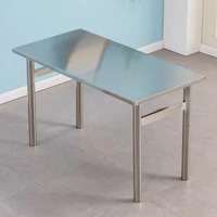 Tables de restaurant modernes en métal et cuir, mobilier de salle à manger, ensemble table et chaises, table à café