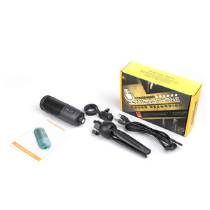 Microphone à condensateur USB professionnel en métal pour ordinateur de bureau/portable/PC, idéal pour la <span class=keywords><strong>musique</strong></span>, le gaming, le streaming en direct et l'enregistrement en studio - Product Image 6
