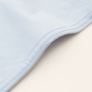 Sorona เสื้อทีเชิ้ตแห้งเร็วสีทึบหลวมไหล่แขนสั้นปักตามสั่งกันความชื้น - Product Image 2