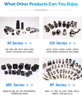 Cable conector de cableado GX16, conector de aleación de Zinc IP55, aviador de aviación de Metal, hembra macho, 2, 3, 4, 5, 6, 7, 8, 9, 10 pines, 16MM