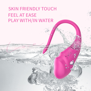 アプリ操作の遠隔操作カップルバイブレーター、シリコン製クリトリスバイブレーター、着用可能なパンティーバイブレーター、女性用大人のおもちゃ - Product Image 3