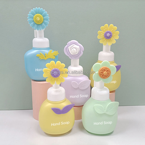 Espuma de Mousse Personalizada de 200 ml con Bomba en Forma de Flor para Champú, Jabón de Manos y Gel de Ducha, Jabón de Espuma con Forma de Pata de Gato - Product Image 5
