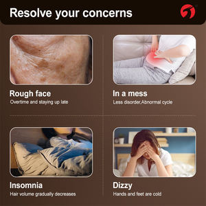 Kapsul suplemen kesehatan kecantikan herbal alami, untuk wanita dewasa, anti-penuaan, pemutih kulit, perbaikan tidur - Product Image 3