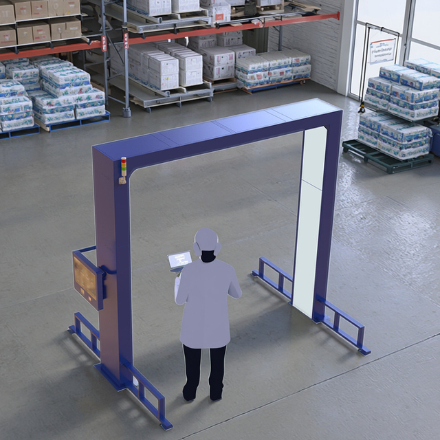 Direct Factory Sales Fast UHF RFID Gantry Reader for Vehicle Management NFC Communication Interface RFID Card Reader Rack