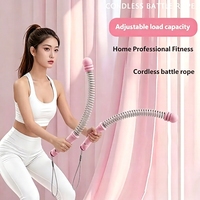 Cordes de combat sans fil portables en acier inoxydable de haute qualité pour la musculation, équipement d'exercice pour la maison et la salle de sport