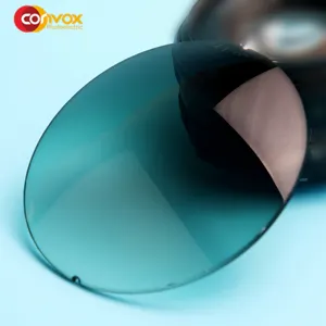 Convox lentes de óculos de sol polarizado, lentes para óculos de sol polarizados uv400, china danyang
