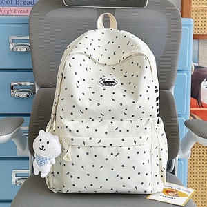 New polka dot creative cute simple high-appearance fresh fashionable personality durable wear-resistant versatile <b>backpack</b> - Product Image 4