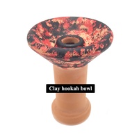 LOMINT Camouflage Graffiti Rouge Argile Narguilé Tabac Bol Shisha Chicha Narguile DIY Accessoires Dropshipping Grossistes LM-B089