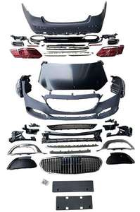 <span class=keywords><strong>Prix</strong></span> usine W212 kit pare-chocs avant arrière W212 mise à niveau W223 kit carrosserie avec calandre de phares pour <span class=keywords><strong>mercedes</strong></span>-benz <span class=keywords><strong>classe</strong></span> E 2019-2023 - Product Image 2