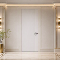 Porte intérieure moderne dissimulée, invisible, sur mesure, à cadre encastré, pour chambre à coucher