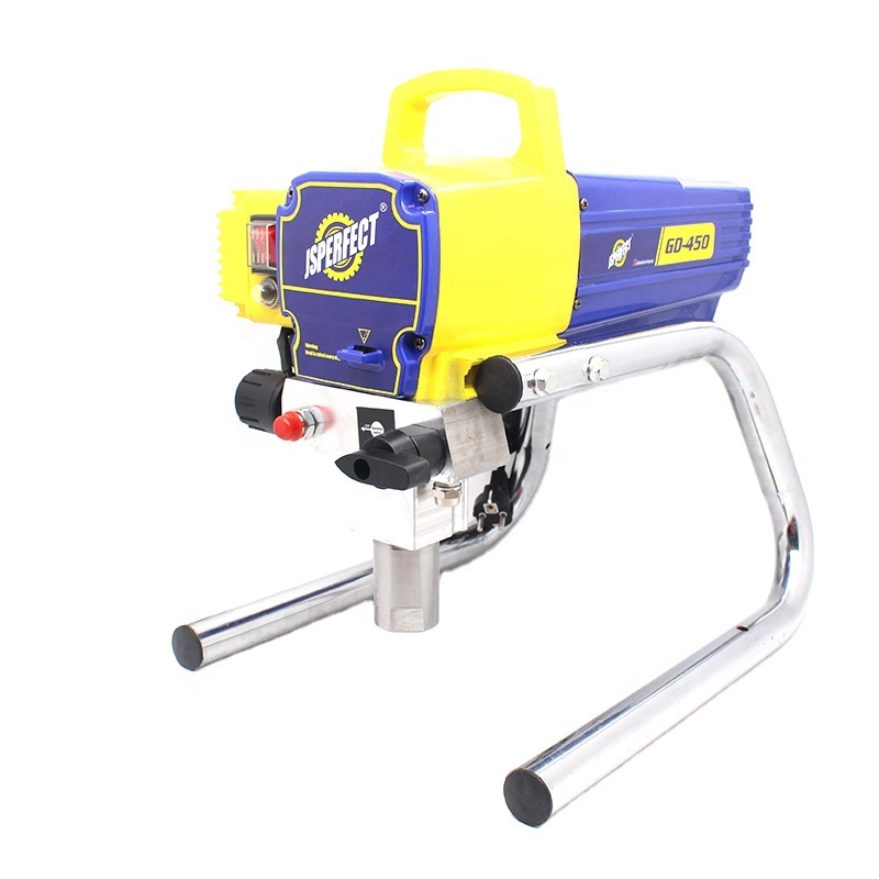 Jsperfect 450 электрический 3000psi безвоздушный распылитель краски, мощность-машина