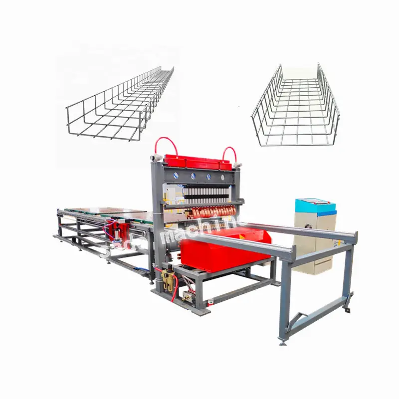 full automatic basket cable tray welding machine