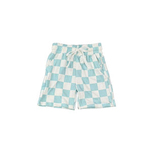 SS0835 Conjunto de Ropa para Niñas Pequeñas, Shorts de Verano con Estampado Negro, Tela de Algodón y Spandex, Venta al Por Mayor - Product Image 3