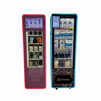 Máquina Expendedora con Pantalla Publicitaria, Máquina Expendedora Automática de Tarjetas de Deseos Culturales y Creativas, Máquina Expendedora Pequeña de Productos Creativos