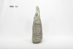 Women's Eco-friendly Paper <b>Straw</b> Mesh Handbag Hollow Crochet Woven Tote <b>Bag</b> with Liner Summer Beach Shoulder Handbag - Product Image 2
