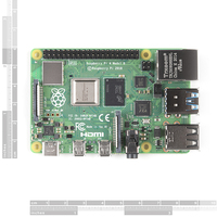 Raspberry PI 4 Placa DE DESARROLLO Original Raspberry Pi 4 Modelo B 1/2/4/8GB RAM Computadora de placa única
