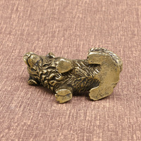 Ornements en laiton pour chien en gros Ornements antiques pour chien Artisanat