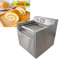 Machine à rouler les gâteaux électrique en acier inoxydable 304, contrôle par écran tactile, thermostat réglable, 220V