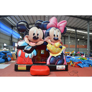 Castello gonfiabile gonfiabile in PVC di grado commerciale topolino castello gonfiabile castello castello castello castello gonfiabile castello castello di salto - Product Image 1