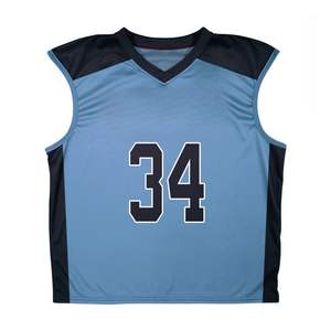 Maillot de lacrosse pour homme de bonne qualité, entièrement personnalisé, très vendu, tendance, anti-rides, de haute qualité - Product Image 5