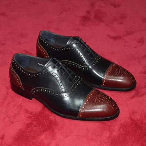 Brookes รองเท้าหนังวัวแท้สำหรับผู้ชาย, รองเท้าหนังวัวแท้ทำด้วยมือเหมาะสำหรับใส่ทำงานแบบทางการ - Product Image 5