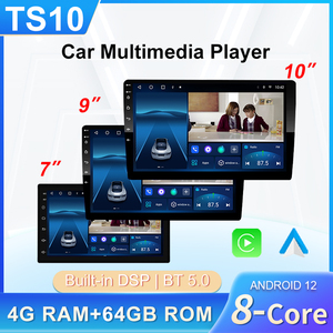 TS10 7862S QLED 2din Android12八芯IPS车载DVD播放器，用于头单元9/10英寸安卓车载立体声车载多媒体播放器 - Product Image 2