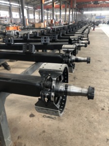 New Arrival Heavy Duty trailers phụ tùng 16t bpw <span class=keywords><strong>Trailer</strong></span> trục để bán - Product Image 6