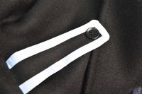 Manteau d'hiver haut de gamme pour homme, imperméable, séchage rapide, anti-plis, réversible, en laine/cachemire, classique, formel, long, double boutonnage