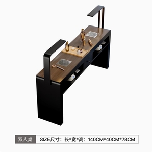 Mesa de Manicura Individual en Oferta, Juego de Mesa y Silla Profesional para Uñas con Aspiradora, Mesa de Manicura para Salón de Uñas - Product Image 5