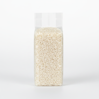 Sacs sous vide transparents ECO de qualité alimentaire pour l'emballage du riz blanc, logo personnalisé, vente en gros