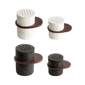 Middle Eastern Style Aromatherapy Burner with Glass <strong>Briquettes</strong> and Screw Cap Resin Incense Burner Living Room Desktop Decoration - Product Image 5