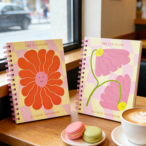Carnet de notes à spirale en papier artistique avec logo personnalisé, vente en gros, cadeau d'entreprise, fournitures scolaires, carnet d'<span class=keywords><strong>étudiant</strong></span> - Product Image 3