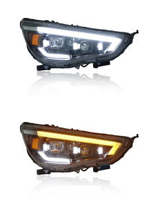 2013-2019 para Mitsubishi LED faros montaje modificación matriz Led lente con luces de señal de giro de circulación diurna <span class=keywords><strong>Deadlight</strong></span> - Product Image 6