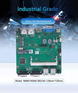 Placa Base Nano ITX OEM ODM Nueva con Doble Pantalla y Tarjeta Gráfica Integrada Core I3/i5 de 4ª/5ª Generación DDR3 12x12cm Core I5-42 - Product Image 4