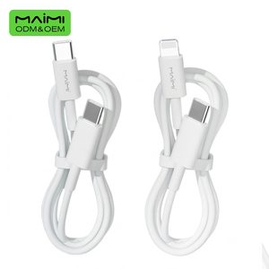 Cable USB C a C de Carga Rápida de 65 W, Cable de Datos Flexible de TPE de 2,9 mm de Diámetro Exterior, Cable de Carga PD PPS para Computadoras Portátiles y Teléfonos Inteligentes - Product Image 1
