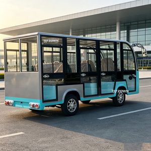 Autobús Eléctrico Turístico de Gran Capacidad para 18-22 Pasajeros, Excelente Rendimiento de Conducción, Ideal para Parques Temáticos, Transporte de Pasajeros de Alto Flujo - Product Image 1