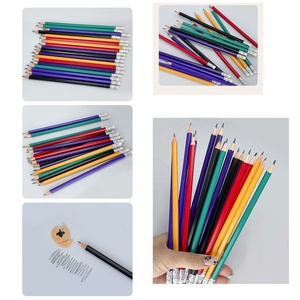 Set di Matite in Legno Nero di Alta Qualità, Facili da Affilare, Matite Rotonde, Cancelleria Personalizzata di Lusso per Scuola, Ufficio e <span class=keywords><strong>Disegno</strong></span> - Product Image 6