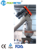 Ligne de lavage de plastique PET à commande PLC, ouvre-bales, usine de recyclage de bouteilles usagées hautement automatisée, capacité de 10000 kg/h, moteur