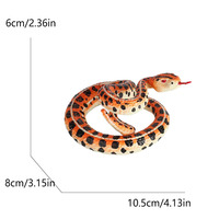 Ornements transfrontaliers en PVC, modèles d'animaux simulés : Éléphant, Hibou, Kangourou, Lézard, Panda, Pingouin, Cheval cornu, Serpent à clochettes, Maternité
