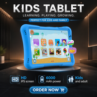 Tablette Android D10K Pritom 10,1 pouces 32 Go Quad Core pour enfants, écran capacitif, idéale pour les projets éducatifs gouvernementaux