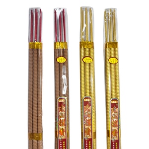 Bâton d'encens durable 24 heures Bois de santal en bambou 6/Sac <span class=keywords><strong>Culte</strong></span> religieux toutes saisons pour Bouddha Guanyin Dieu de la richesse - Product Image 2