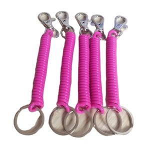 Porte-clés en spirale de sécurité en plastique élastique pour Airphone - Product Image 2