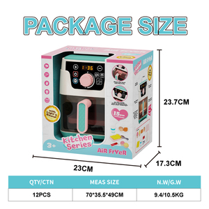 Jouets de cuisine Lucky Toys : <span class=keywords><strong>Friteuse</strong></span> à air électrique avec lumières et accessoires de cuisson - Product Image 5