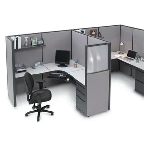 Moderna Modulare Cubicolo Workstation Mobili Privato 2, 4, 6 Posti Workstation da Ufficio Mobili