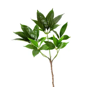 MAN Großer Regenschirm Blatt Simulation grüne Pflanze Glück Baum Indoor Wohnzimmer Dekoration Topf großer Boden künstliche Pflanzenzweige