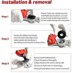 Phổ quát xe tải & RV không khí phanh gladhand Kit nhanh chóng kết nối, Dot phê duyệt, bao gồm con dấu - Product Image 4