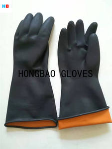 Gants de travail d'hiver robustes 170g grands gants de sécurité en caoutchouc Latex industriel épais pour les travaux manuels - Product Image 4