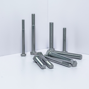 Bulloni Esagonali in Acciaio Inox DIN933 a Filettatura Completa |   Bulloni a Testa Esagonale in Acciaio Inox SS304 SS316 |   Assortimento di bulloni metrici M4-M24 - Product Image 1